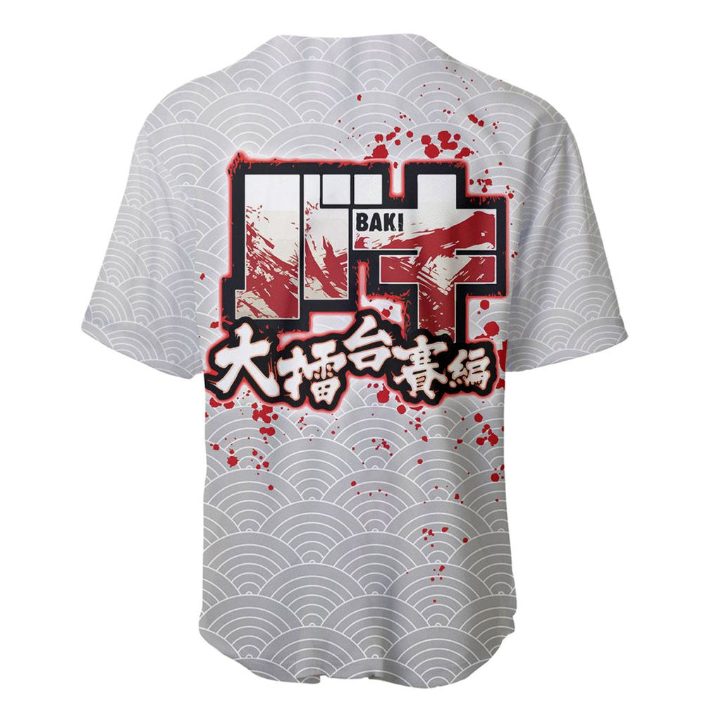 Baki Hanma Japan Baseball Jersey Baki Hanma Japan Baseball Jersey