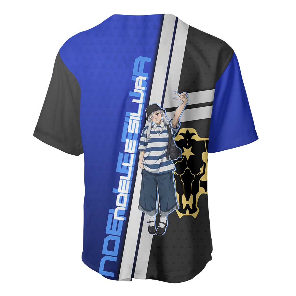 Black Clover Urban Streetwear Baseball Jersey Black Clover Urban Streetwear Baseball Jersey