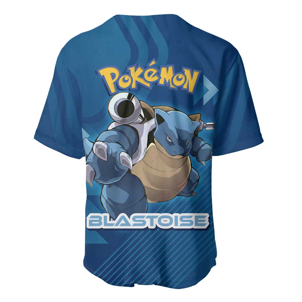 Blastoise Tech Armor Baseball Jersey Blastoise Tech Armor Baseball Jersey