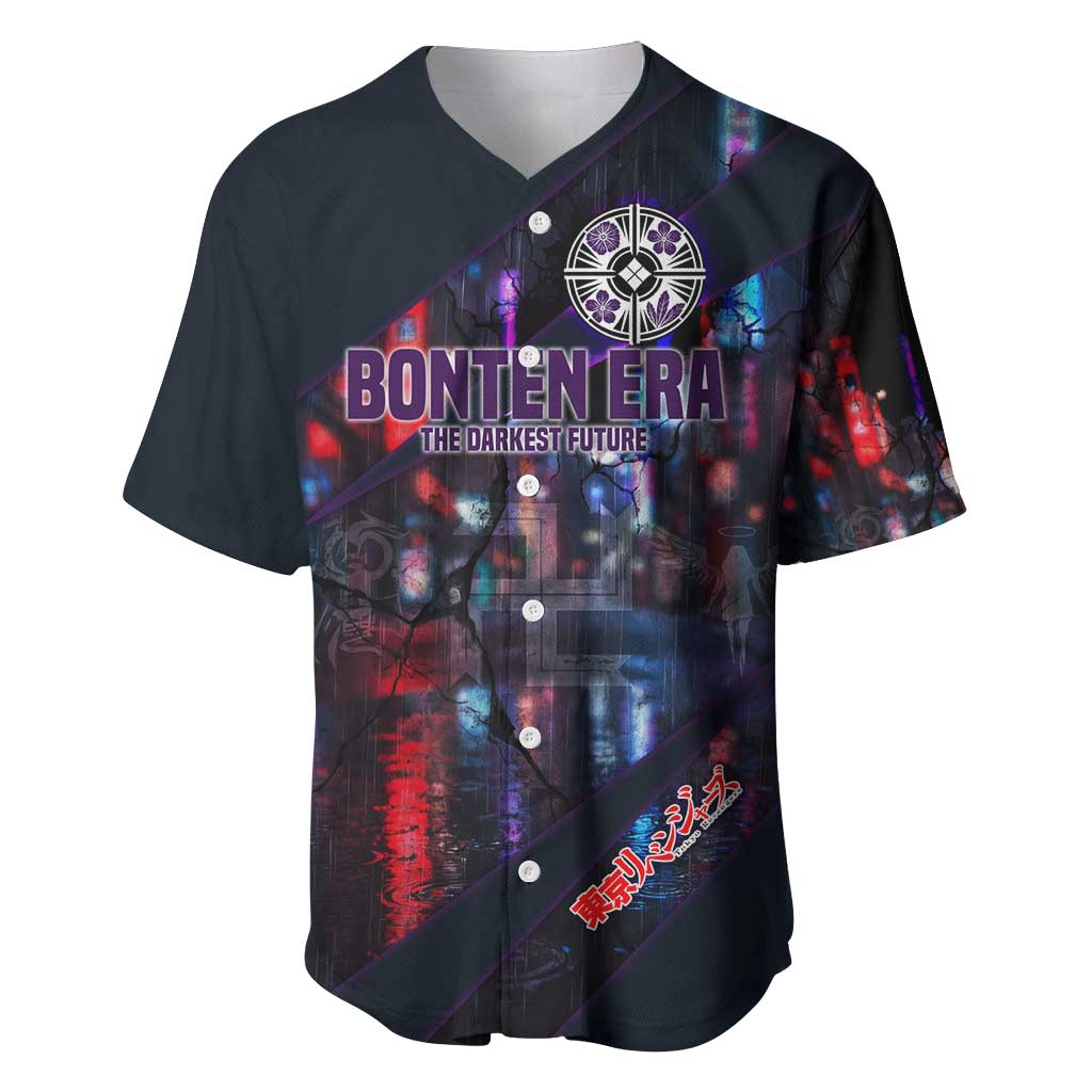 Bonten Era Cyberpunk Noir Gang Baseball Jersey Bonten Era Cyberpunk Noir Gang Baseball Jersey
