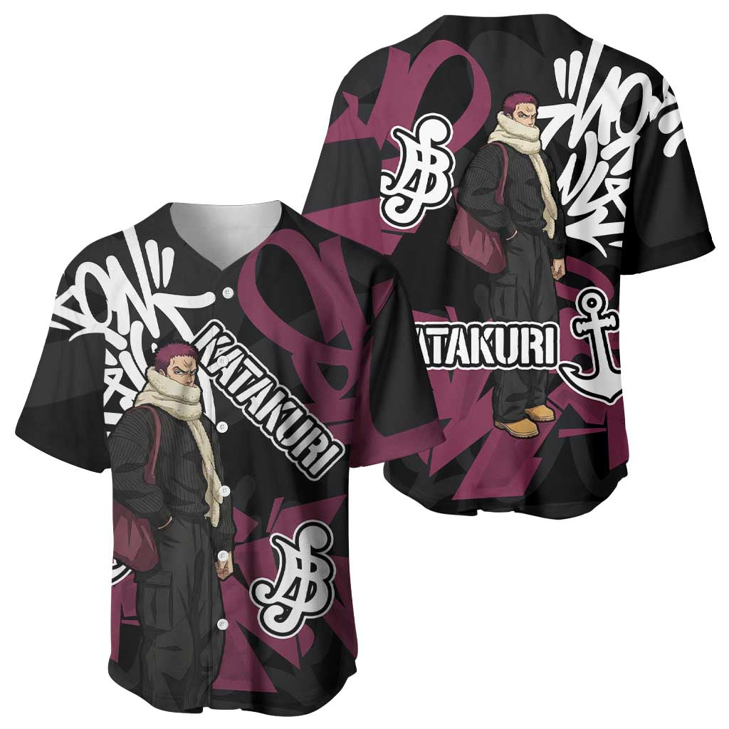 Charlotte Katakuri Graffiti Street Baseball Jersey Charlotte Katakuri Graffiti Street Baseball Jersey