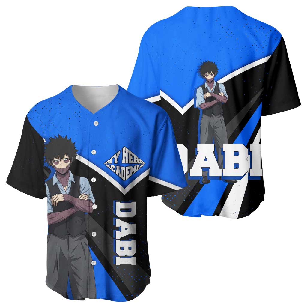 Dabi Grunge Baseball Jersey Dabi Grunge Baseball Jersey