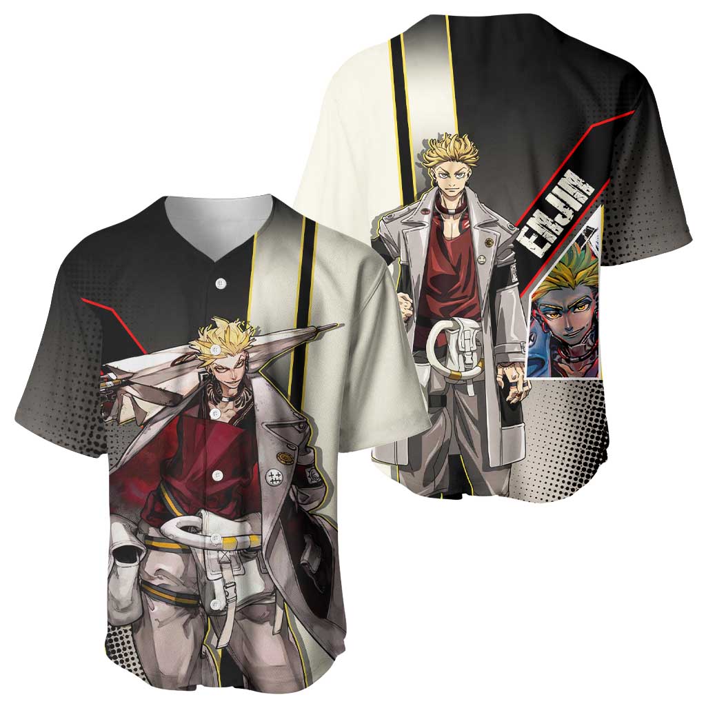 Enjin Crimson Grunge Baseball Jersey Enjin Crimson Grunge Baseball Jersey