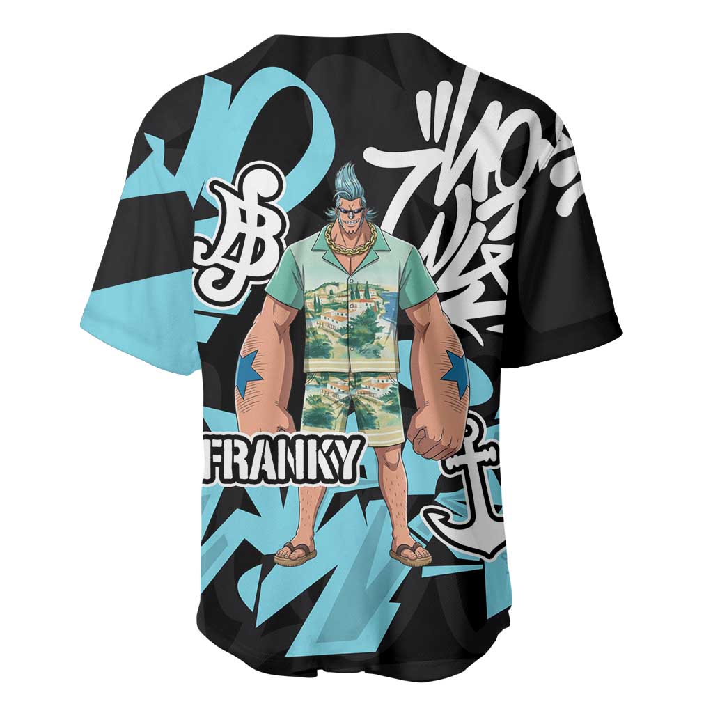Franky Graffiti Street Baseball Jersey Franky Graffiti Street Baseball Jersey