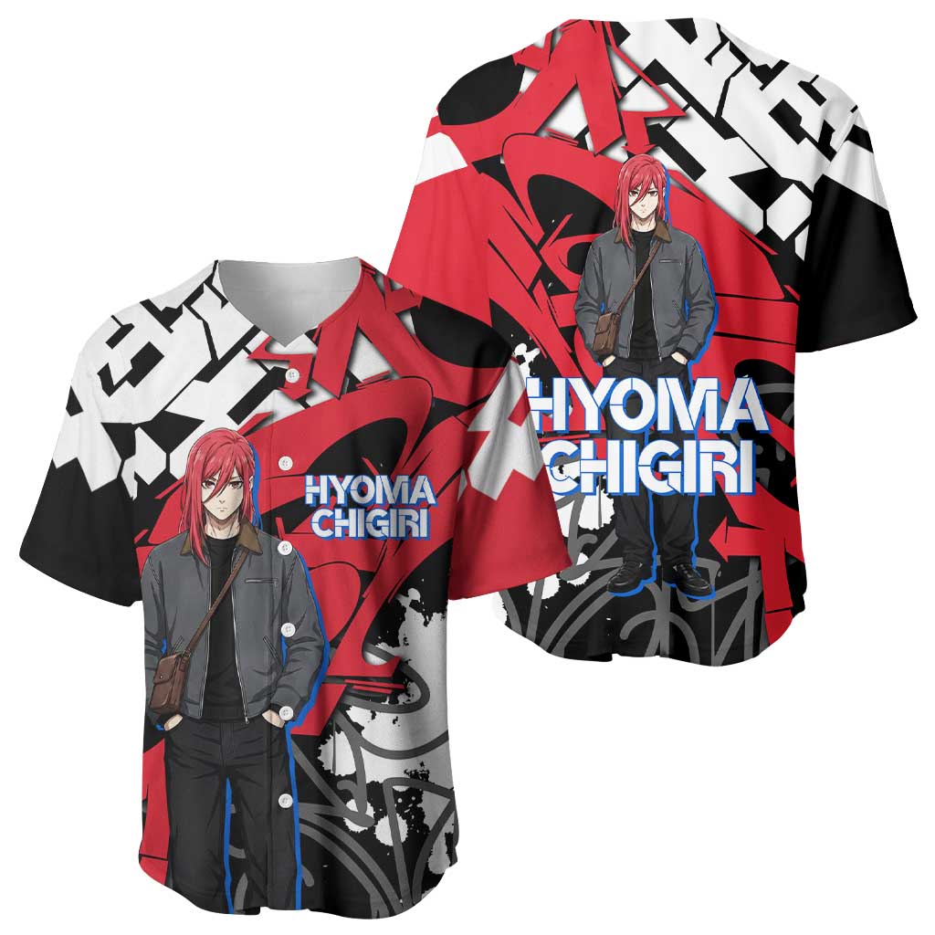 Hyoma Chigiri Urban Graffiti Street Baseball Jersey Hyoma Chigiri Urban Graffiti Street Baseball Jersey