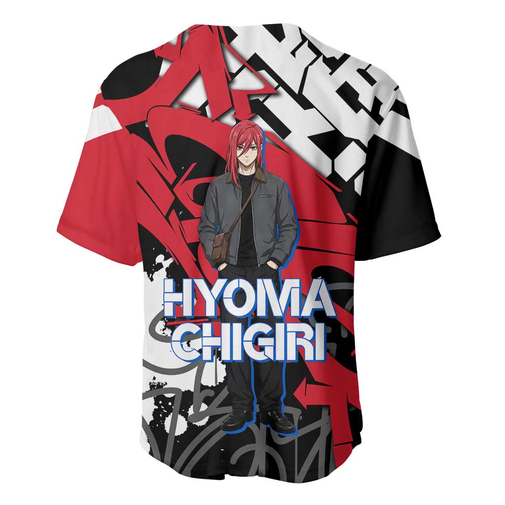 Hyoma Chigiri Urban Graffiti Street Baseball Jersey Hyoma Chigiri Urban Graffiti Street Baseball Jersey