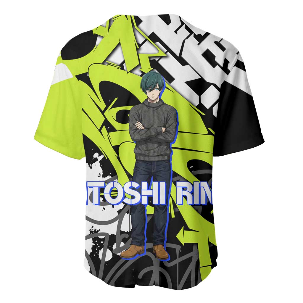 Itoshi Rin Urban Graffiti Street Baseball Jersey Itoshi Rin Urban Graffiti Street Baseball Jersey