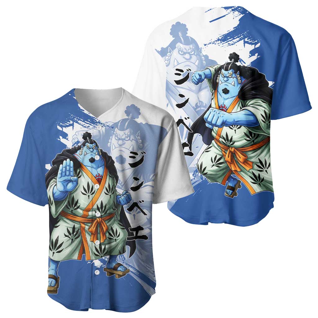 Jinbe One Japanese Samurai Baseball Jersey Jinbe One Japanese Samurai Baseball Jersey