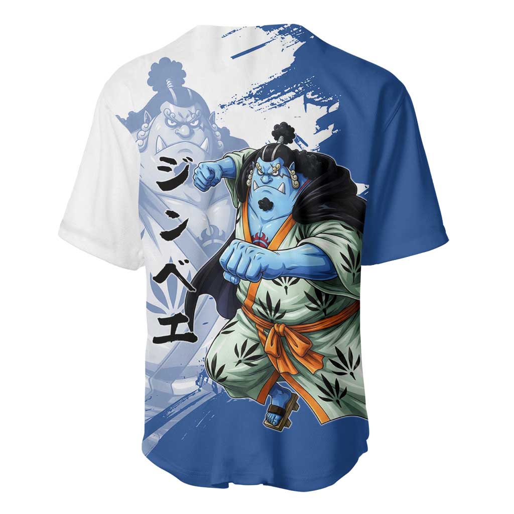 Jinbe One Japanese Samurai Baseball Jersey Jinbe One Japanese Samurai Baseball Jersey