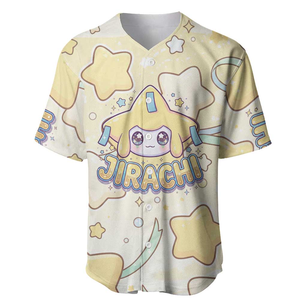 Jirachi Pastel Dreamy Starwish Baseball Jersey Jirachi Pastel Dreamy Starwish Baseball Jersey