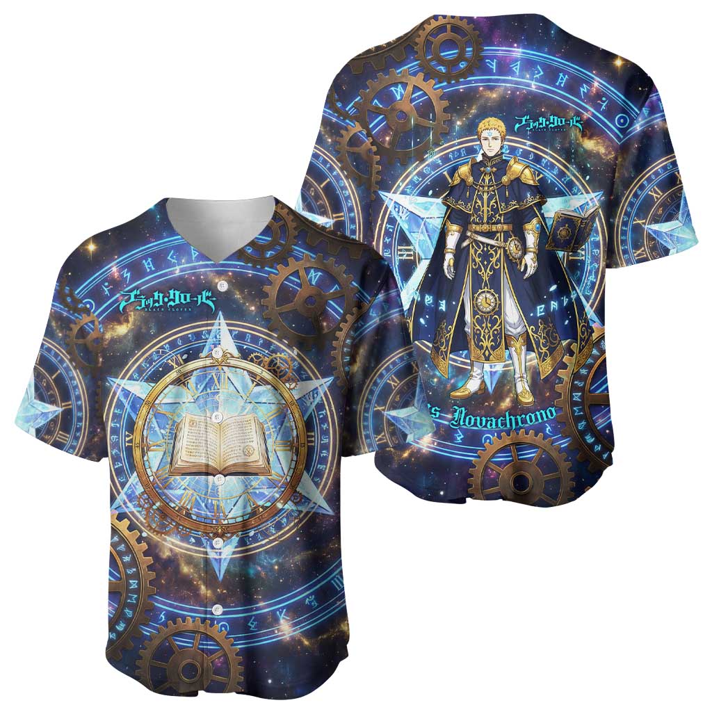 Julius Novachrono Cosmic Time Magic Baseball Jersey Julius Novachrono Cosmic Time Magic Baseball Jersey
