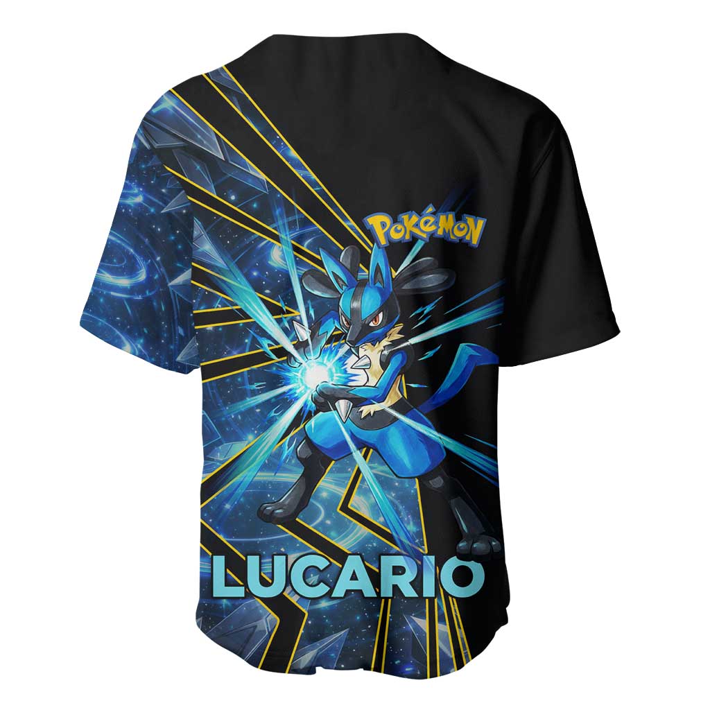 Lucario Blast Baseball Jersey Lucario Blast Baseball Jersey