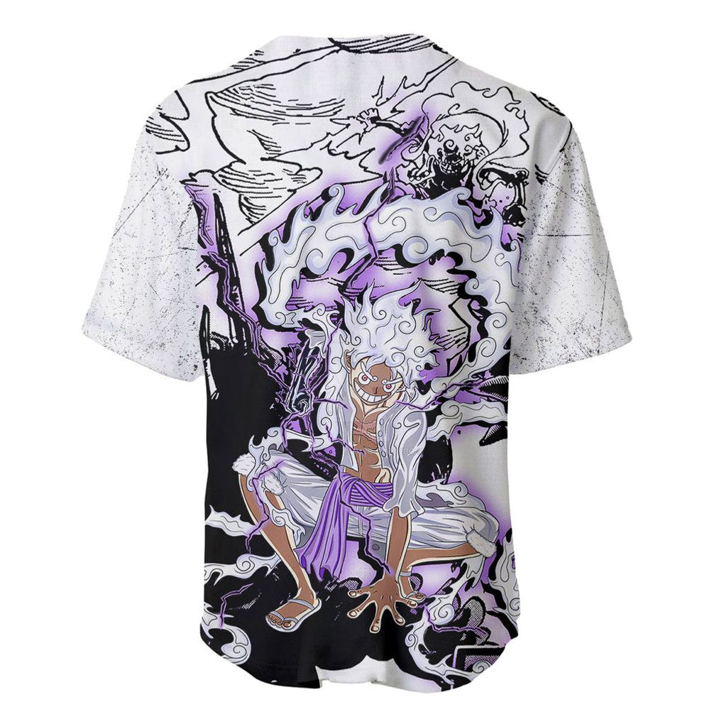 Luffy Strawhat Kaminari Baseball Jersey Luffy Strawhat Kaminari Baseball Jersey
