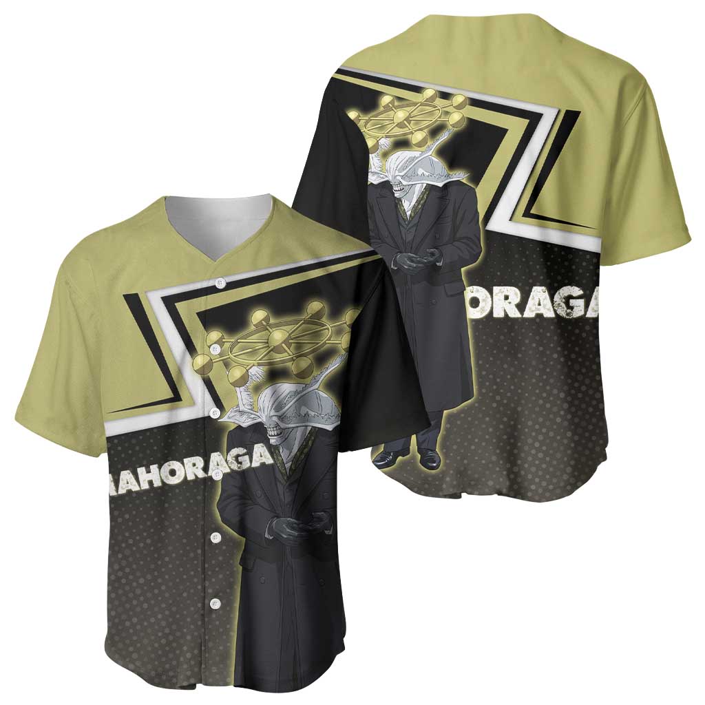 Mahoraga Monochrome Urban Baseball Jersey Mahoraga Monochrome Urban Baseball Jersey