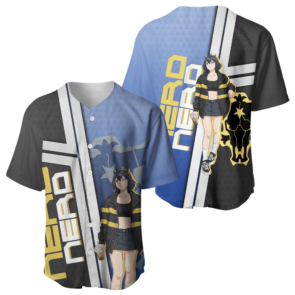 Nero Anime Baseball Jersey Nero Anime Baseball Jersey