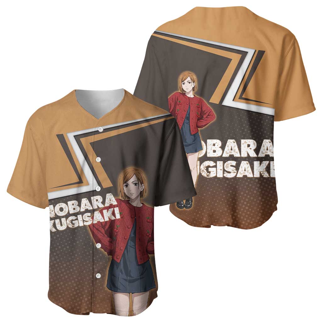 Nobara Kugisaki Jujutsu Kaisen Casual Baseball Jersey Nobara Kugisaki Jujutsu Kaisen Casual Baseball Jersey
