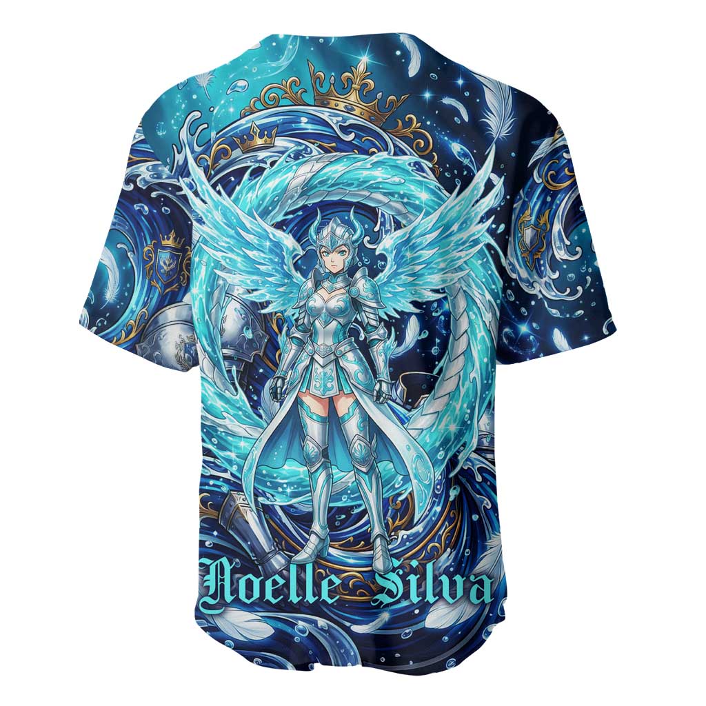 Noelle Silva Celestial Armor Oceanic Baseball Jersey Noelle Silva Celestial Armor Oceanic Baseball Jersey