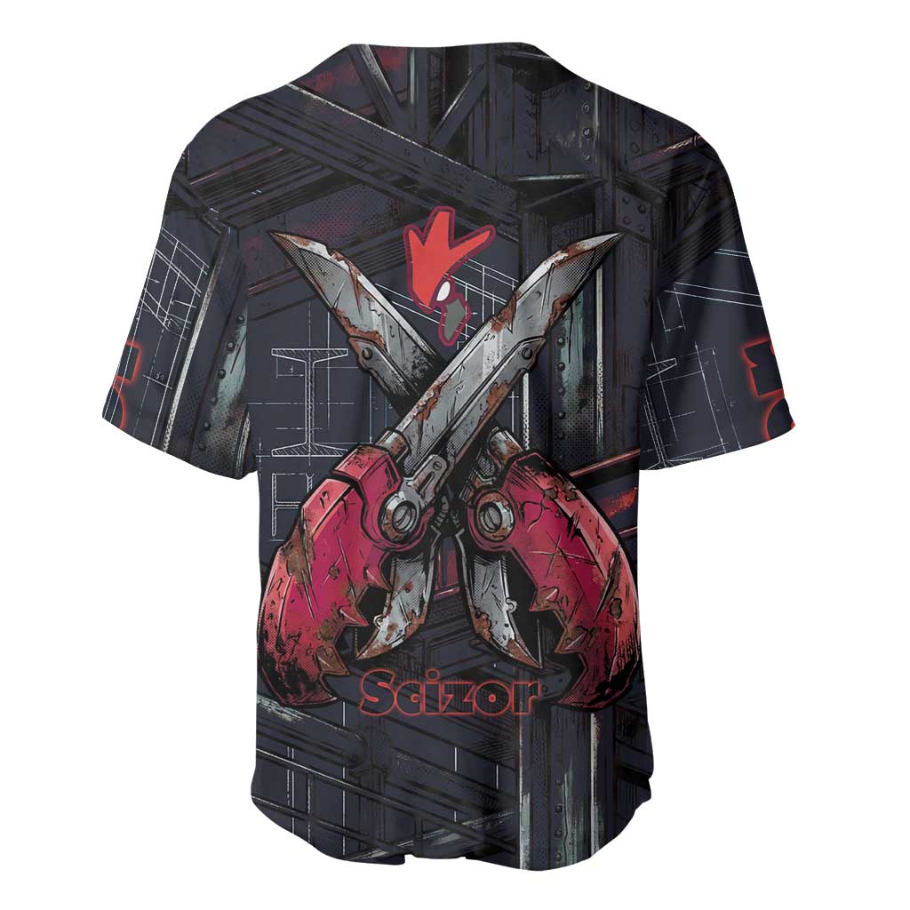 Scizor Battle Scizor Domain Claws Baseball Jersey Scizor Battle Scizor Domain Claws Baseball Jersey