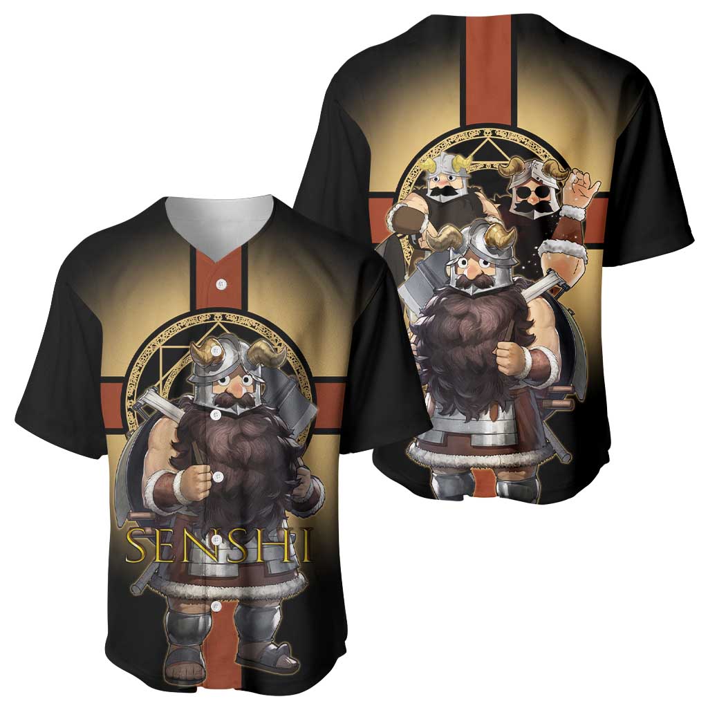 Senshi Viking Fantasy Game Baseball Jersey Senshi Viking Fantasy Game Baseball Jersey
