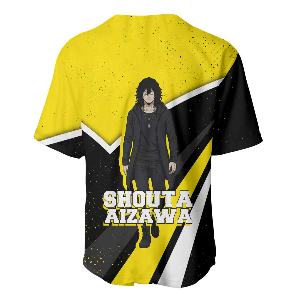 Shouta Aizawa Grunge Baseball Jersey Shouta Aizawa Grunge Baseball Jersey