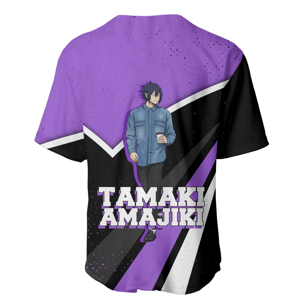 Tamaki Amajiki Grunge Baseball Jersey Tamaki Amajiki Grunge Baseball Jersey