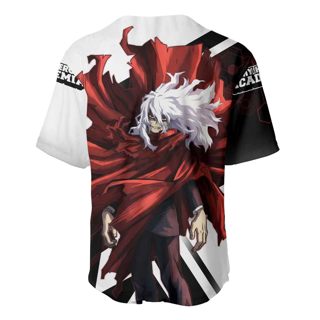 Tomura Shigaraki Dark Villain Red Baseball Jersey Tomura Shigaraki Dark Villain Red Baseball Jersey