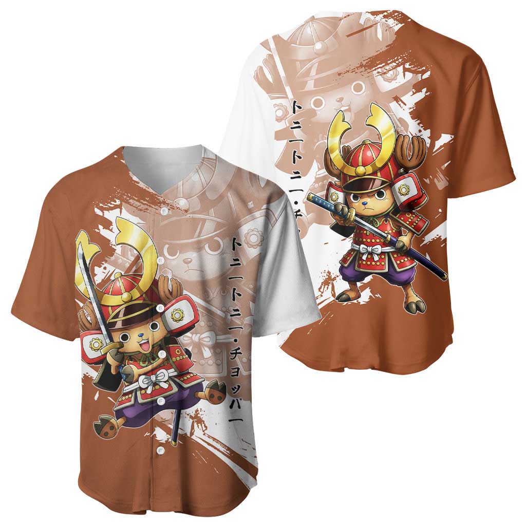 Tony Tony Wano-inspired Chibi Warrior Baseball Jersey Tony Tony Wano-inspired Chibi Warrior Baseball Jersey