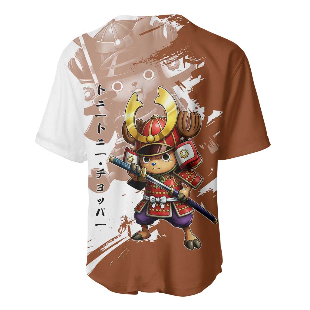 Tony Tony Wano-inspired Chibi Warrior Baseball Jersey Tony Tony Wano-inspired Chibi Warrior Baseball Jersey