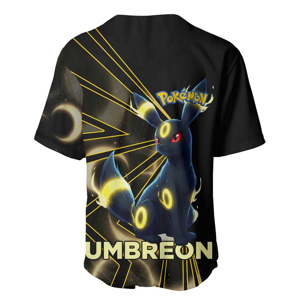 Umbreon Lunar Eclipse Baseball Jersey Umbreon Lunar Eclipse Baseball Jersey