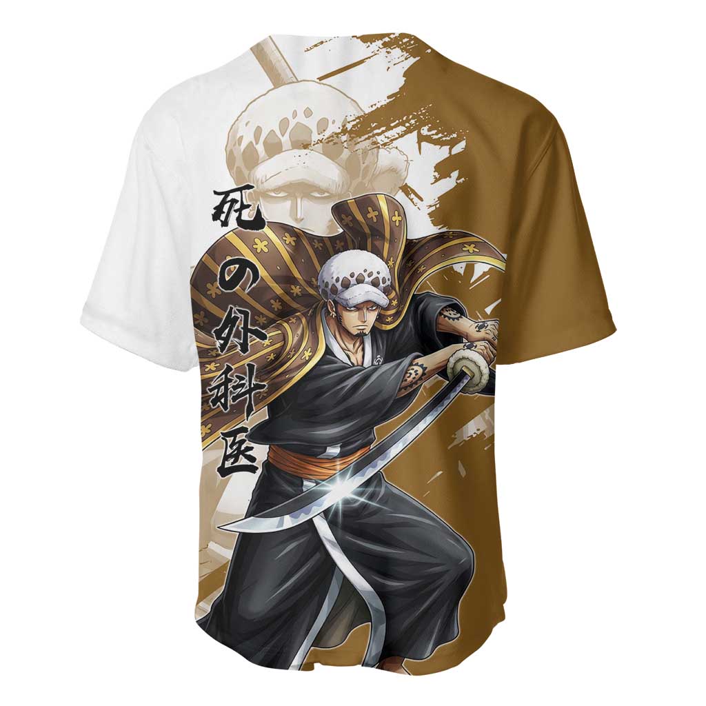 Wano Surgeon Traditional Ink Splash Baseball Jersey Wano Surgeon Traditional Ink Splash Baseball Jersey