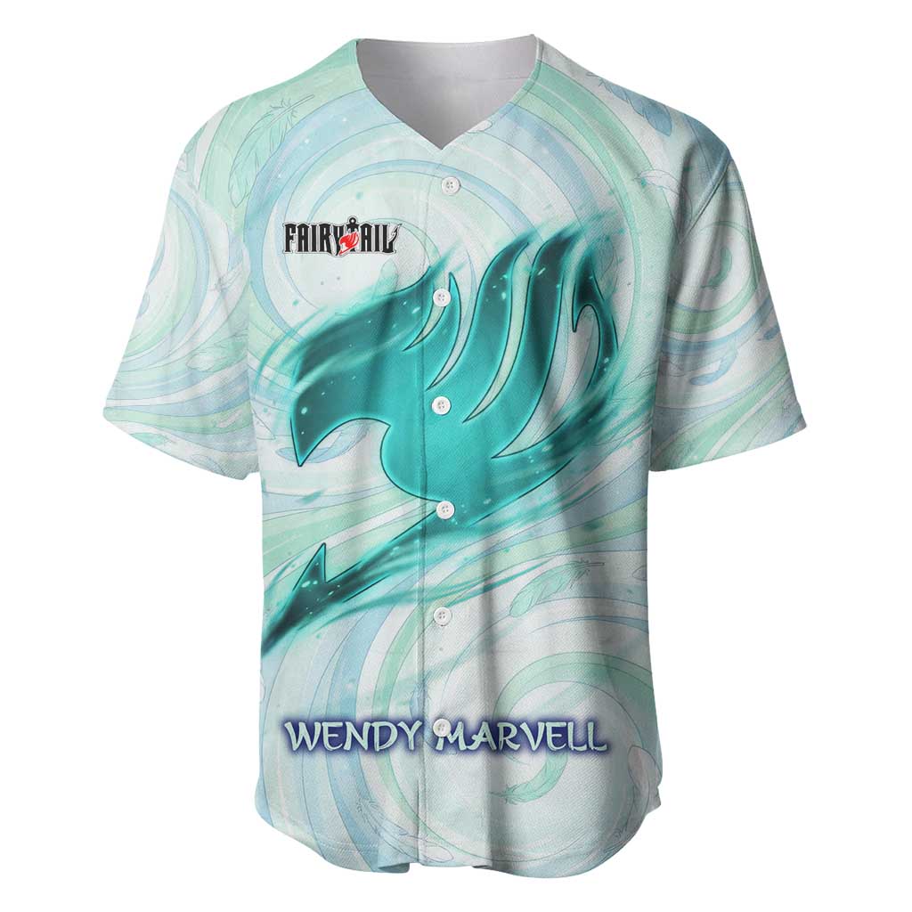 Wendy Marvell Sky Dragon Pastel Baseball Jersey Wendy Marvell Sky Dragon Pastel Baseball Jersey