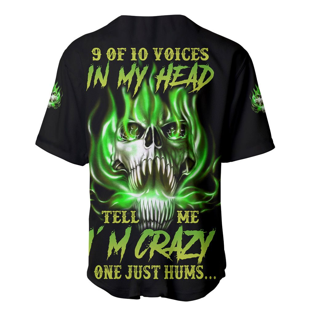 9 Of 10 Voices In My Head Baseball Jersey 9 Of 10 Voices In My Head Baseball Jersey