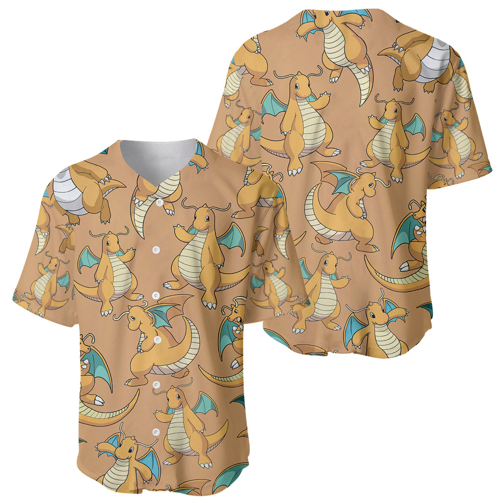 Dragonite Baseball Jersey Dragonite Baseball Jersey