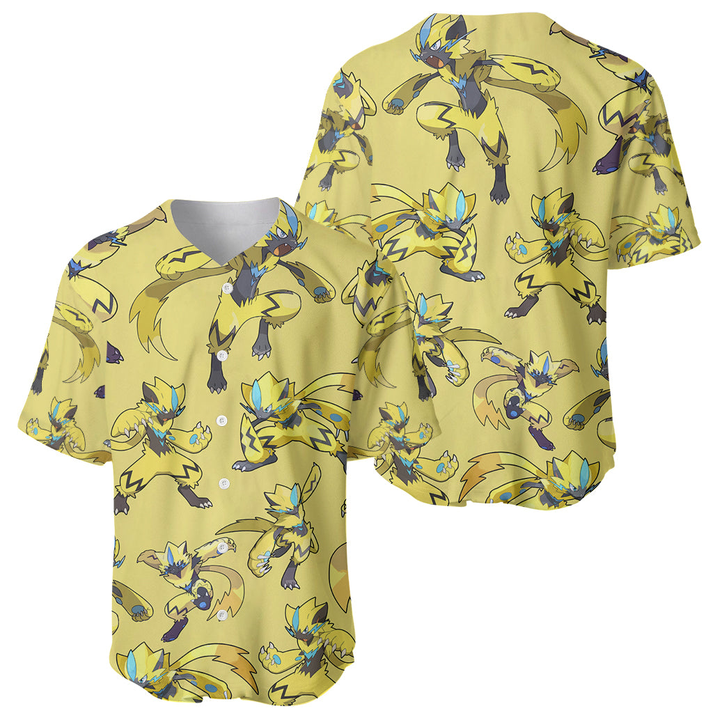 Zeraora Baseball Jersey Zeraora Baseball Jersey