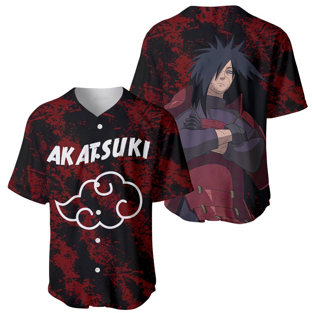 Akatsuki Madara Uchiha Baseball Jersey Akatsuki Madara Uchiha Baseball Jersey