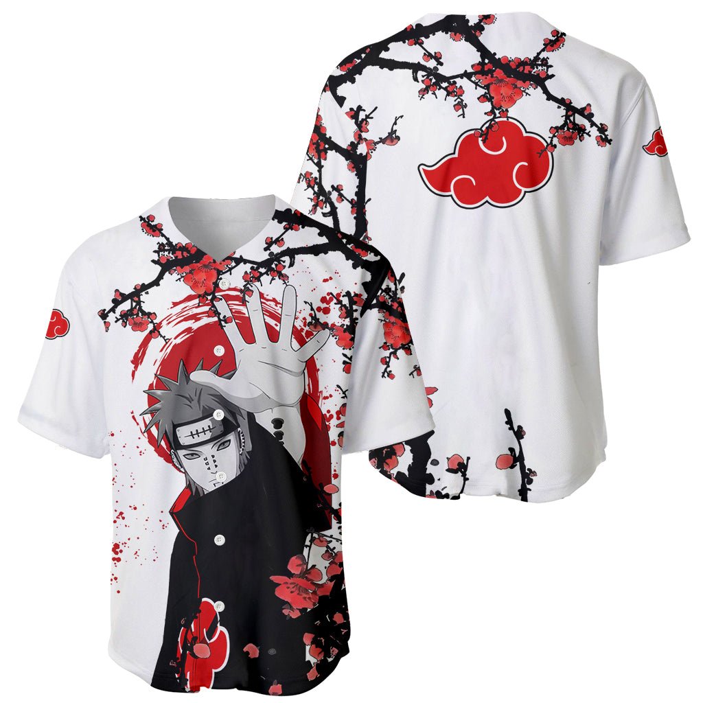 Akatsuki Pain Anime Baseball Jersey Akatsuki Pain Anime Baseball Jersey