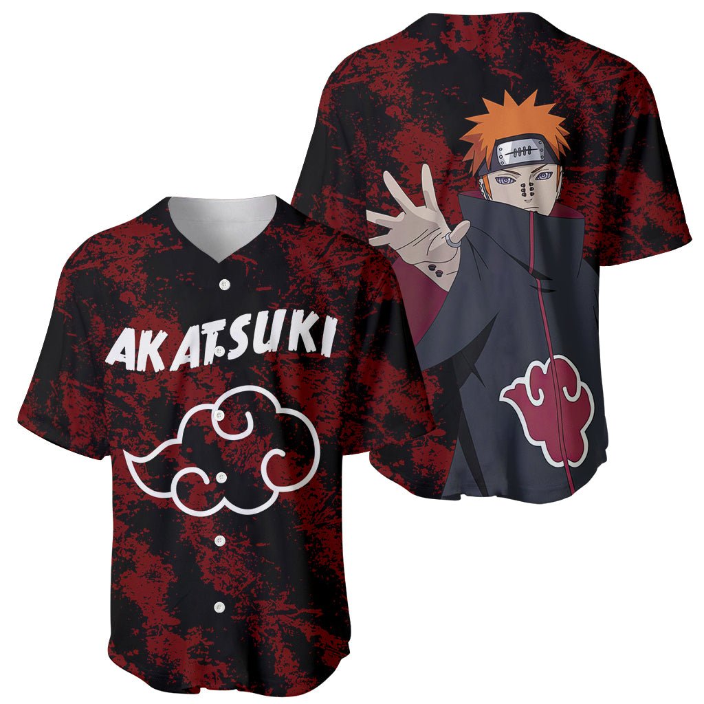 Akatsuki Pain Anime_1 Baseball Jersey Akatsuki Pain Anime_1 Baseball Jersey