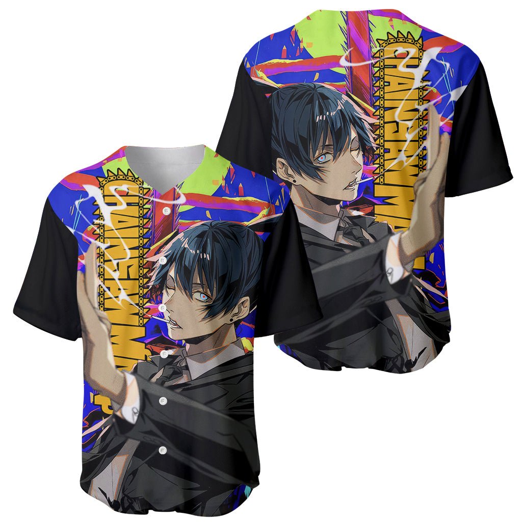 Aki Hayakawa Chainsaw Man Baseball Jersey Aki Hayakawa Chainsaw Man Baseball Jersey