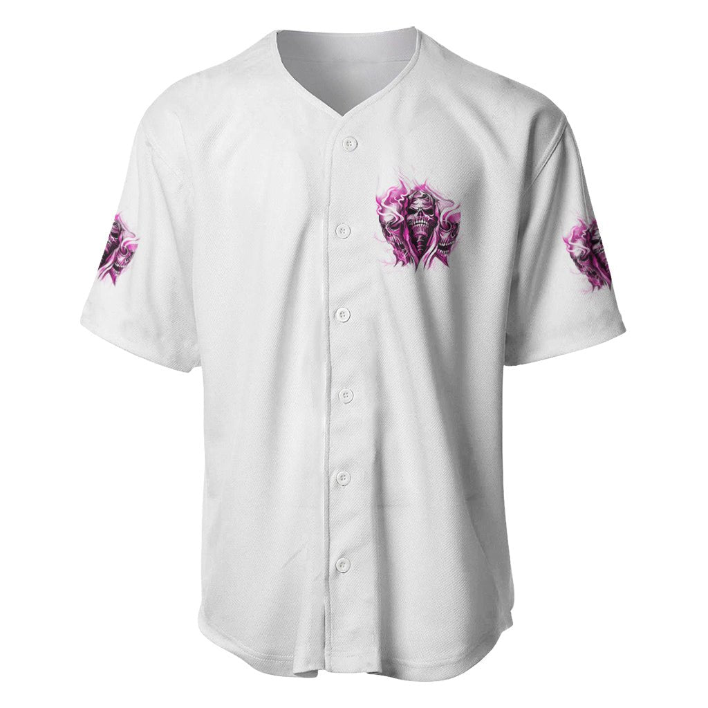 Always A Strong Women Skull Baseball Jersey Always A Strong Women Skull Baseball Jersey