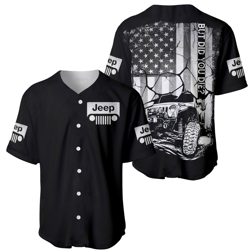 American Jeep Baseball Jersey American Jeep Baseball Jersey