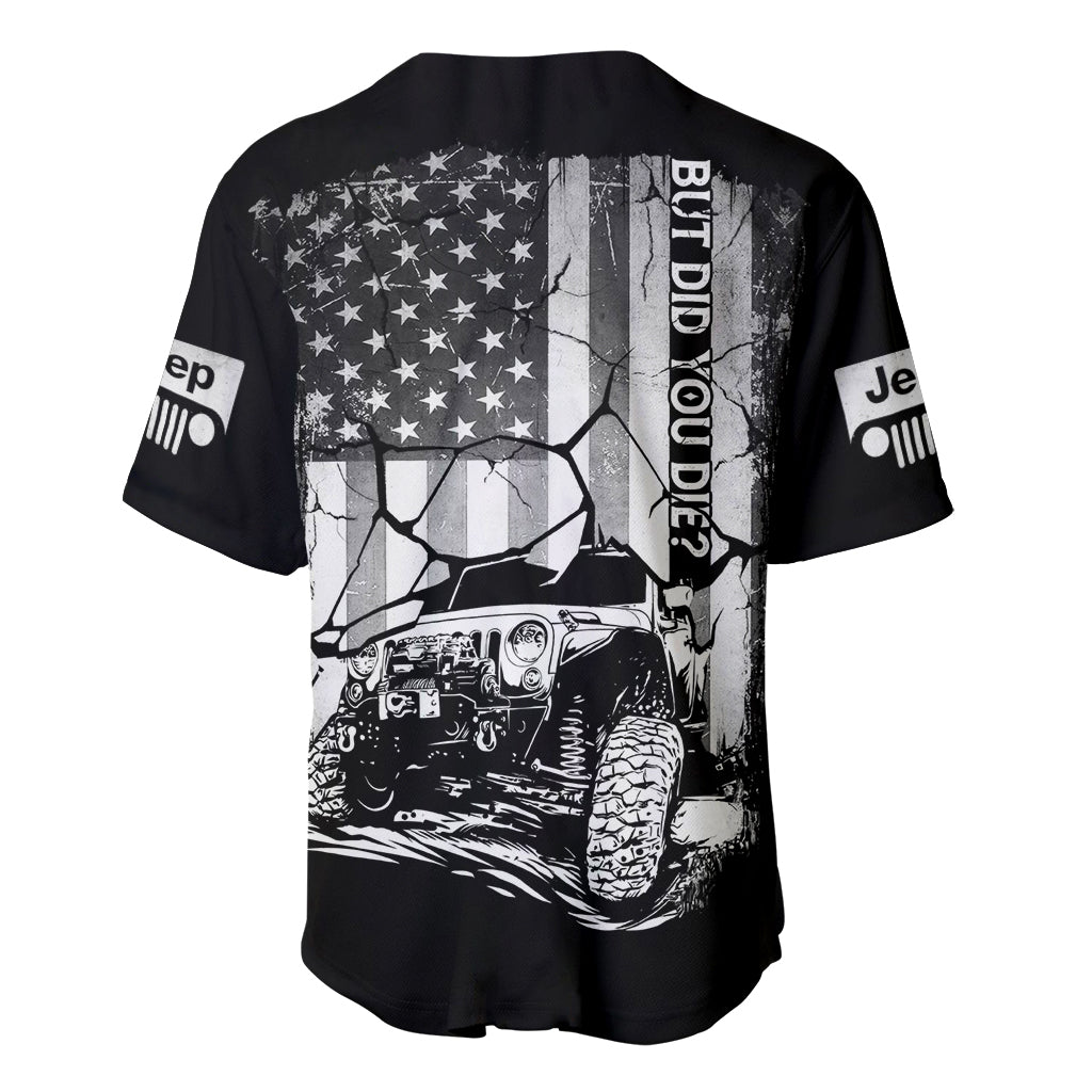American Jeep Baseball Jersey American Jeep Baseball Jersey