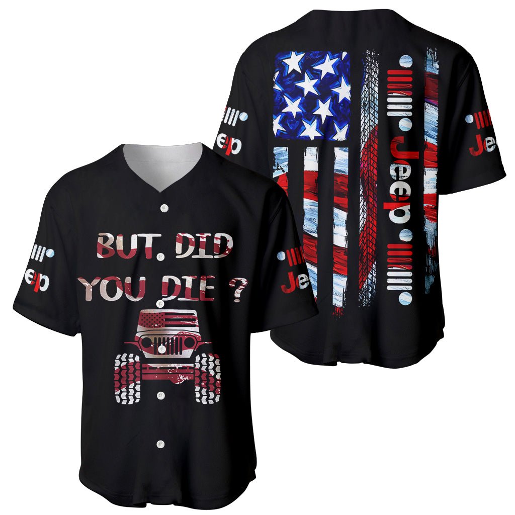 American Jeep_1 Baseball Jersey American Jeep_1 Baseball Jersey