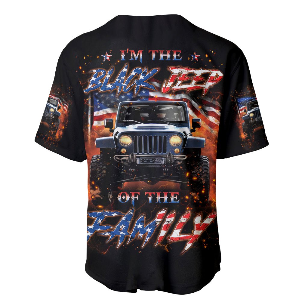 American Jeep_2 Baseball Jersey American Jeep_2 Baseball Jersey