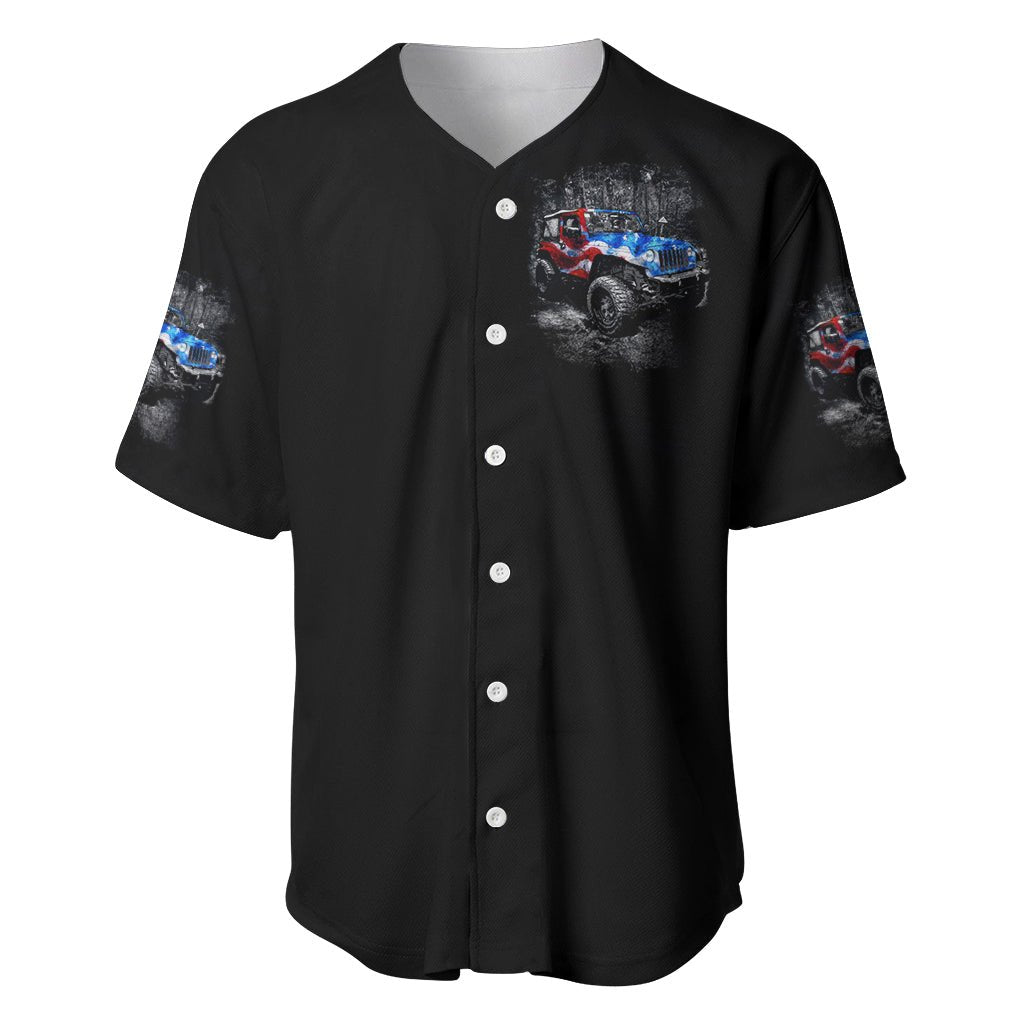 American Jeep_3 Baseball Jersey American Jeep_3 Baseball Jersey