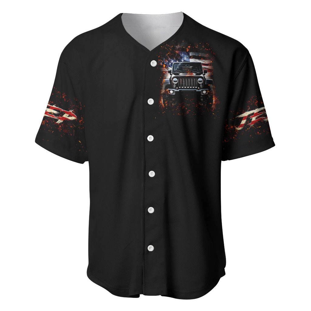 American Jeep_4 Baseball Jersey American Jeep_4 Baseball Jersey