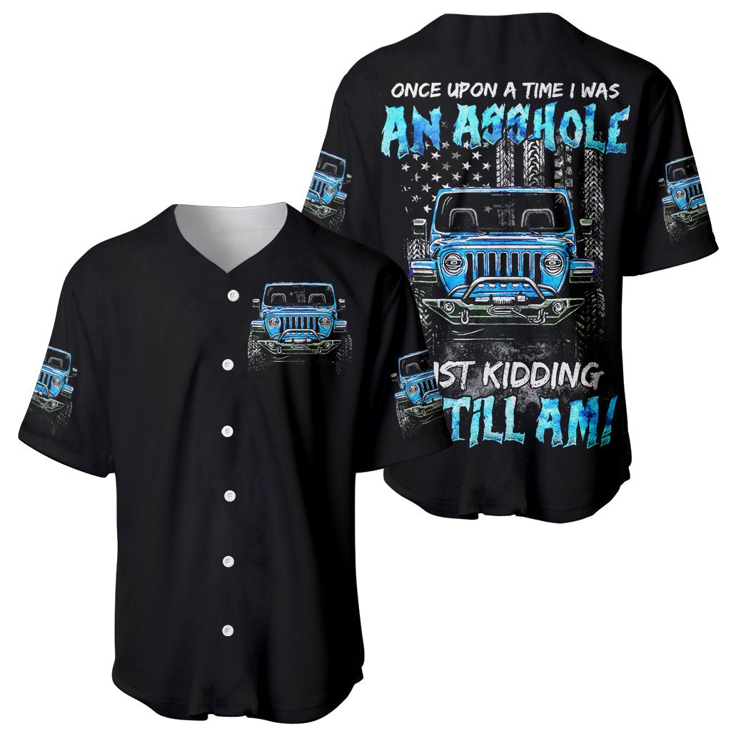 American Jeep_5 Baseball Jersey American Jeep_5 Baseball Jersey