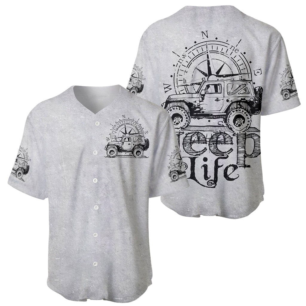 American Jeep_7 Baseball Jersey American Jeep_7 Baseball Jersey