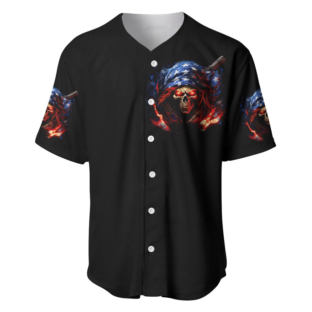American Skull One Day I Gonna Fuck Baseball Jersey American Skull One Day I Gonna Fuck Baseball Jersey
