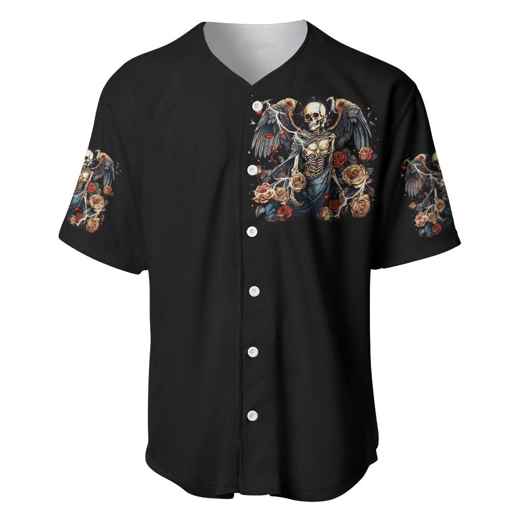 Angel Skull Sometimes An Angel Sometimes A Baseball Jersey Angel Skull Sometimes An Angel Sometimes A Baseball Jersey