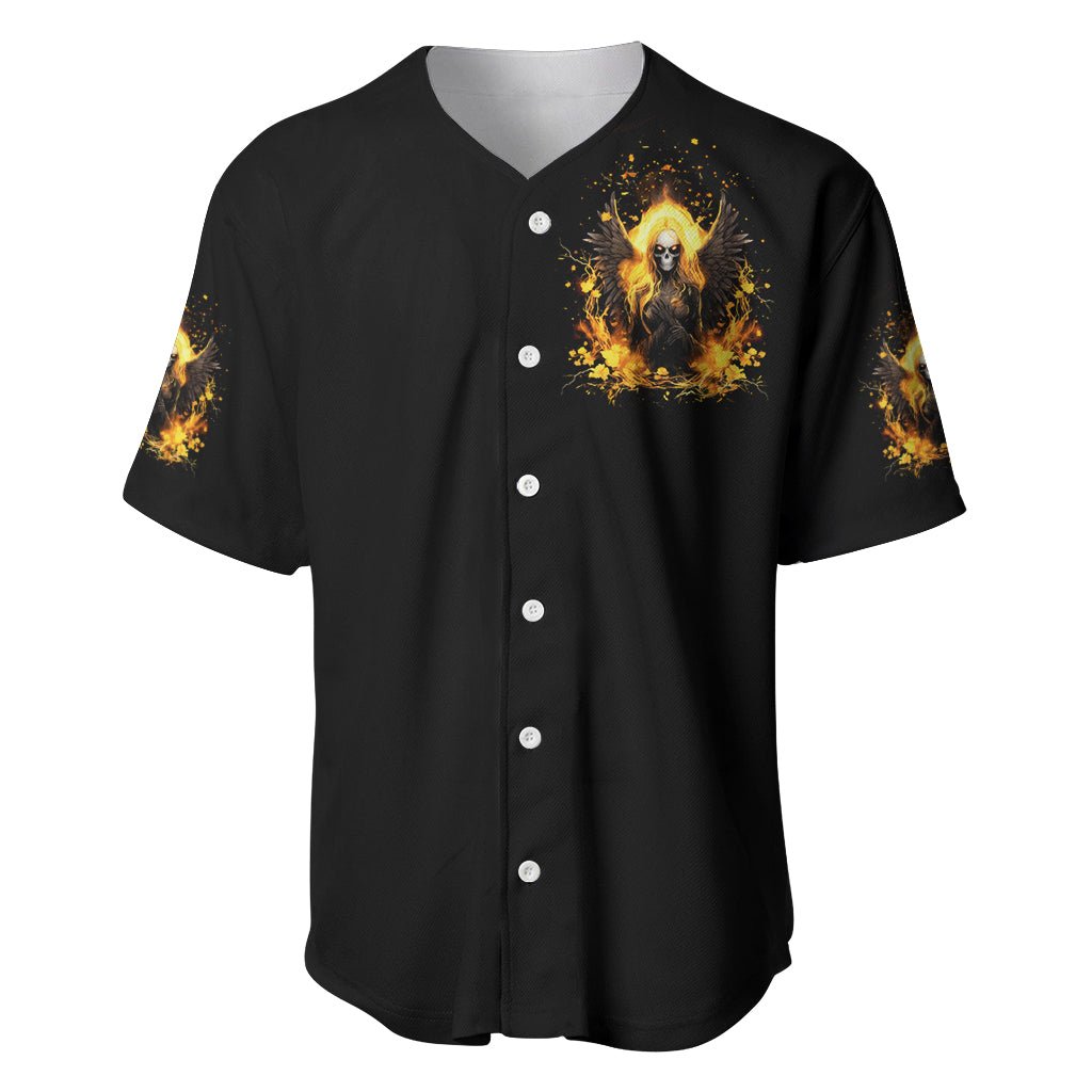 Angel Skull Underestimate Me That Ll Be Baseball Jersey Angel Skull Underestimate Me That Ll Be Baseball Jersey